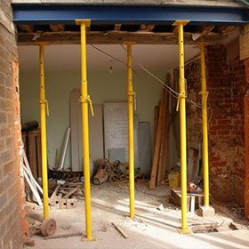 High-Rise Building Construction - Steel Prop Solution